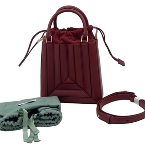 NEW MLOUYE Women's Sera Tall Tote Mini Red